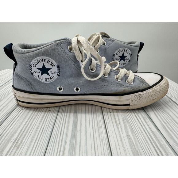 Converse‎ Chuck Taylor All Star Mid GS 'Malden Street - Rainy Daze Blue' Kids 6 - Picture 1 of 10